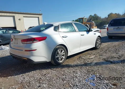 2019 Kia Optima Lx from USA, damaged, VIN 5XXGT4L39KG279324